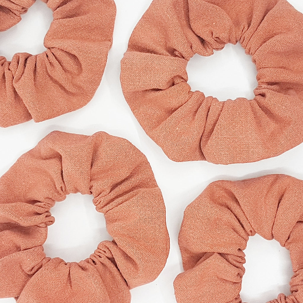 salmon | scrunchie