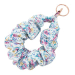 blossom | scrunchie keychain wristlet