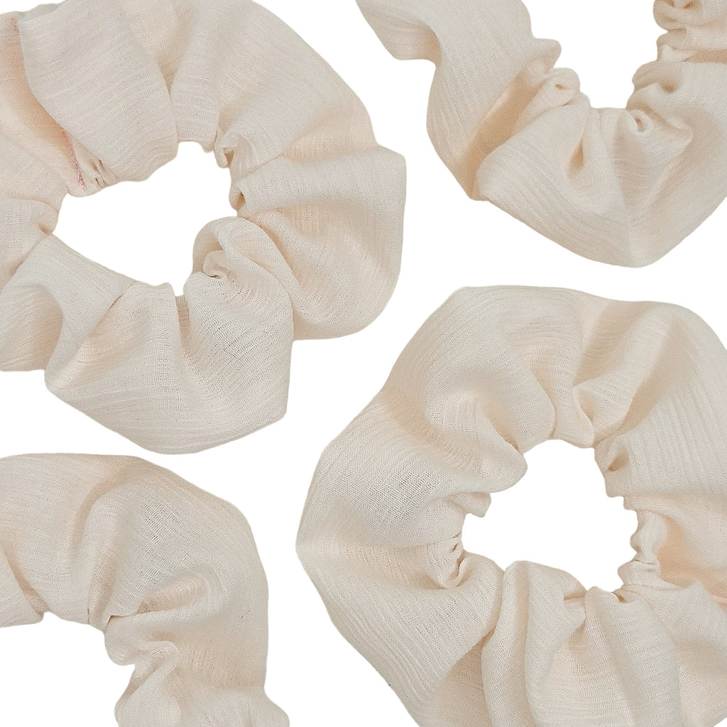 floss | cheesecloth scrunchie