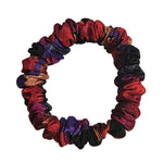 tonya | wide elastic mini semi satin scrunchie