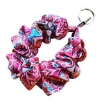 valentina | satin scrunchie keychain wristlet