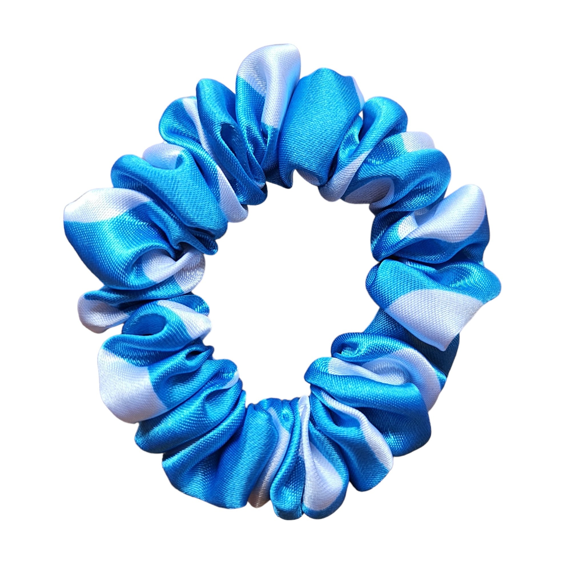 bubbles | thin elastic mini satin scrunchie