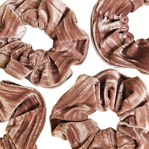 blush velvet | scrunchie