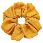 canary | jumbo scrunchie