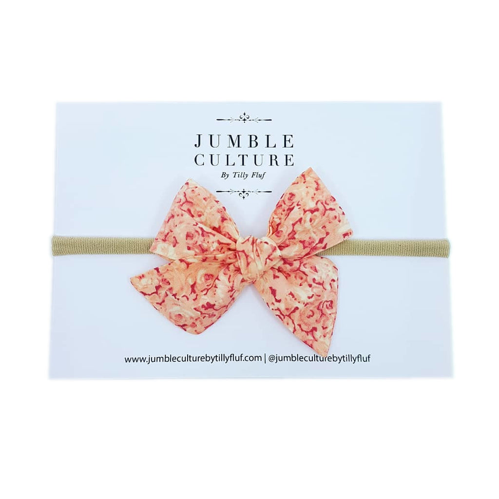 rosie | pinwheel hair bow