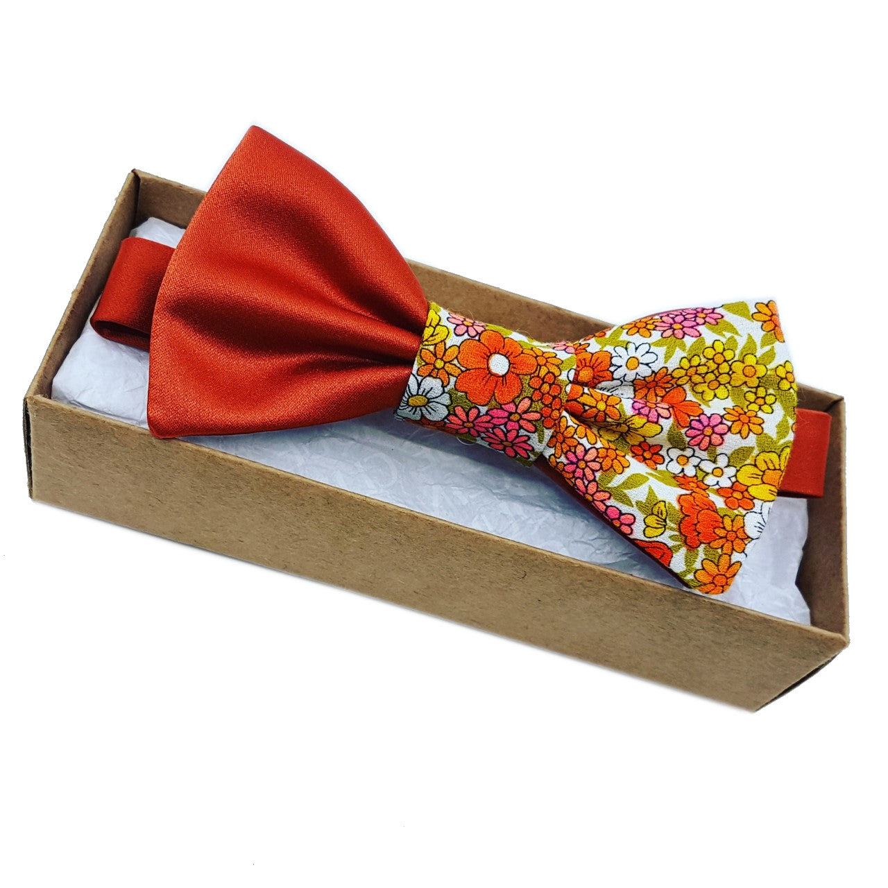 peach blossom | deluxe bow tie