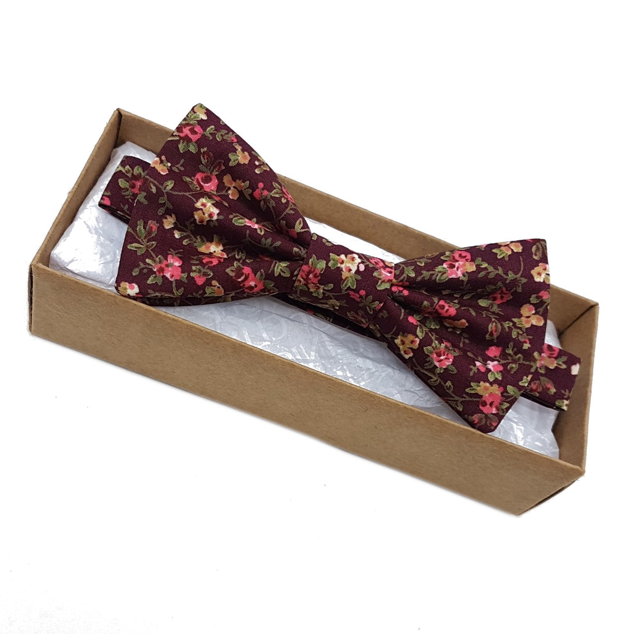 winey blossom | classic bow tie