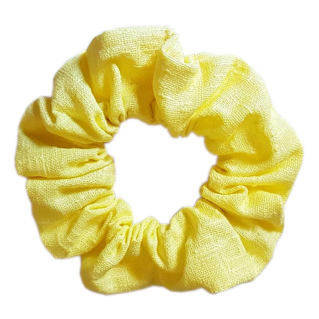 pineapple linen | scrunchie