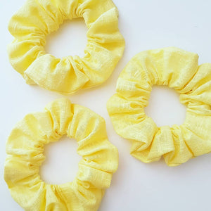 pineapple linen | scrunchie