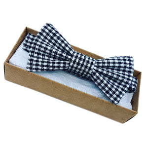 bumper plaid | classic bow tie